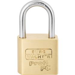 Burg Wächter 116 PC 50 Niro visací zámek 51.3 mm mosaz visací zámek s profilovou vložkou