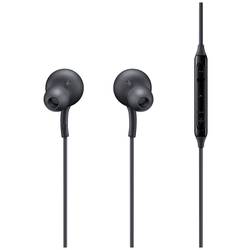 Samsung EO-IC100BBEGEU špuntová sluchátka (In Ear) kabelová stereo černá High-Resolution Audio regulace hlasitosti, Vypnutí zvuku mikrofonu mobil
