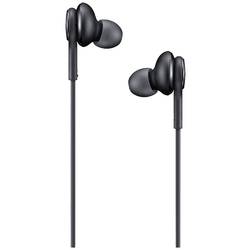 Samsung EO-IC100BBEGEU špuntová sluchátka (In Ear) kabelová stereo černá High-Resolution Audio regulace hlasitosti, Vypnutí zvuku mikrofonu mobil