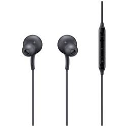Samsung EO-IC100BBEGEU špuntová sluchátka (In Ear) kabelová stereo černá High-Resolution Audio regulace hlasitosti, Vypnutí zvuku mikrofonu mobil