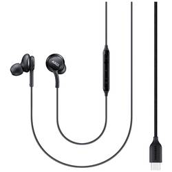 Samsung EO-IC100BBEGEU špuntová sluchátka (In Ear) kabelová stereo černá High-Resolution Audio regulace hlasitosti, Vypnutí zvuku mikrofonu mobil