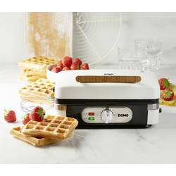DOMO SANDWICH-WAFFEL-GRILL 3-IN-1 POWDER WHITE toustovač bílá