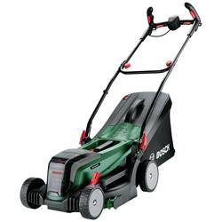 Bosch Home and Garden 06008B9E00 akumulátor Akumulátorová sekačka + 2. akumulátor, vč. nabíječky 2x 18 V šířka sekání 37 cm Určen pro 550 m²