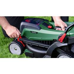 Bosch Home and Garden 06008B9E00 akumulátor Akumulátorová sekačka + 2. akumulátor, vč. nabíječky 2x 18 V šířka sekání 37 cm Určen pro 550 m²