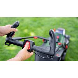 Bosch Home and Garden 06008B9E00 akumulátor Akumulátorová sekačka + 2. akumulátor, vč. nabíječky 2x 18 V šířka sekání 37 cm Určen pro 550 m²