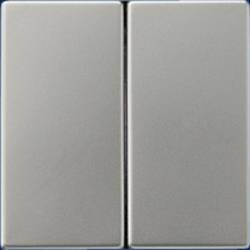 Jung 1násobné kryt dvojitý vypínač, sériové tlačítko nerezová ocel ES2995 1 ks