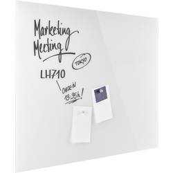 magnetoplan magnetická skleněná tabule (š x v) 1200 mm x 900 mm bílá 13404000