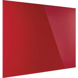 magnetoplan magnetická skleněná tabule (š x v) 1500 mm x 1000 mm červená 13408006