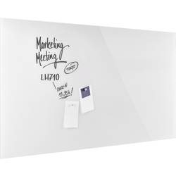 magnetoplan magnetická skleněná tabule (š x v) 1000 mm x 2000 mm bílá 13409000