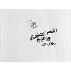 magnetoplan magnetická skleněná tabule (š x v) 800 mm x 600 mm bílá 13403000