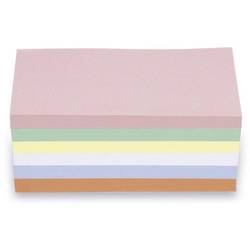 magnetoplan 112501510 moderační karta růžová, zelená, žlutá, bílá, modrá, oranžová obdélníkový 200 mm x 100 mm 250 ks