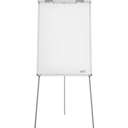 magnetoplan flipchart Junior SP (d x š x v) 1100.00 x 750 x 1850 mm bílá omyvatelný, popisovatelný, výškově nastavitelný, vč. odkládací poličky, magnetický