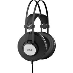 AKG Harman K72 sluchátka uzavřená (Over Ear) kabelová černá, stříbrná studiové