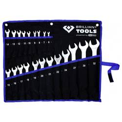 Brilliant Tools BT011021 sada očkoplochých klíčů 21dílná Délka klíče (cm) (jen pro nadpis) 8 - 53 mm