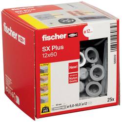 Fischer 568012 SX Plus rozpěrná hmoždinka 60 mm 12 mm 25 ks