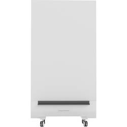 magnetoplan bílá popisovací tabule Infinity Wall, mobil (š x v) 1000 mm x 1900 mm bílá emailový nátěr oboustranně použitelná , vč. sady koleček
