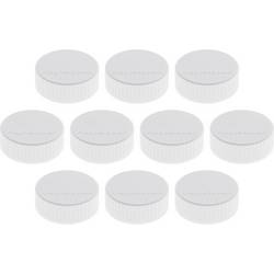 magnetoplan magnet Discofix Magnum (Ø x v) 34 mm x 13 mm kulatý bílá 10 ks 1660000