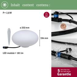 Paulmann Stone 94176 Osvětlovací systém Plug&Shine dekorativní LED osvětlení LED 2.8 W teplá bílá bílá
