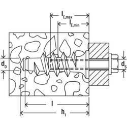 Fischer 532660 FTP K 6 K NV hmoždinka na pórobeton 50 mm 1 sada