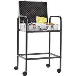 magnetoplan 11115101 moderační kufřík ocel 530 mm x 800 mm x 400 mm černá