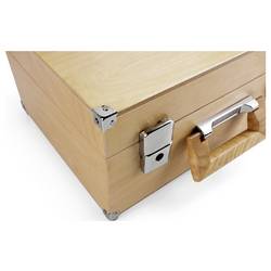 magnetoplan Wood Series moderační kufřík bříza, kov počet dílů: 2400 360 mm x 270 mm x 183 mm břízová