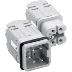 Amphenol C146 10A004 002 4-1 vložka pinového konektoru Heavy|mate® C146 Počet kontaktů 4 + PE 1 ks