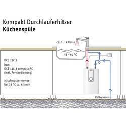 Stiebel Eltron 230770 DCE 11/13 compact průtokový ohřívač A (A - G) elektronický 11 kW, 13.5 kW