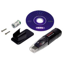 Multimetrix DL 53 datalogger vzdušné vlhkosti, teplotní datalogger vlhkost vzduchu, teplota -40 do 70 °C vč. držáku na stěnu