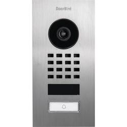 DoorBird D1101V Unterputz domovní IP/video telefon Wi-Fi, LAN venkovní jednotka Nerezová ocel V4A (s práškovým nástřikem)