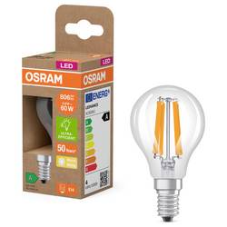 OSRAM HOMELIGHTING 4099854255229 LED Energetická třída (EEK2021) A (A - G) E14 kapkový tvar 3.8 W = 60 W teplá bílá (Ø x v) 45 mm x 45 mm vlákno 1 ks