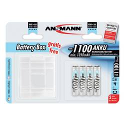 akumulátor AAA Ni-MH Ansmann N/A, 1050 mAh, 1.2 V, 4 ks