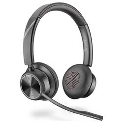 HP Poly DECT Headset Savi 7320 Office Stere Headset otevřená (On Ear) Bluetooth® stereo černá Potlačení hluku Počítače