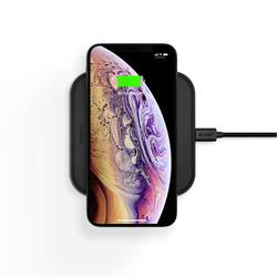 ZENS bezdrátová indukční nabíječka Aluminium Series Single Wireless Charger ZESC14B/00 Výstup Qi standard, USB A černá