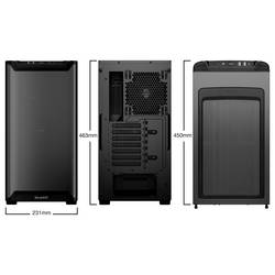 BeQuiet PURE BASE 501 Airflow Window Black midi tower PC skříň černá