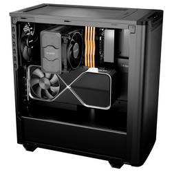 BeQuiet PURE BASE 501 Airflow Window Black midi tower PC skříň černá