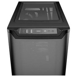 BeQuiet PURE BASE 501 Airflow Window Black midi tower PC skříň černá