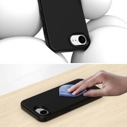 4Smarts Silikon Case Cupertino Cover Apple iPhone 16e černá Kompatibilní s MagSafe 541362