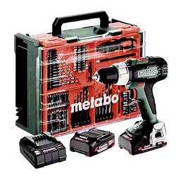 Metabo SB 18 L Set, 614053710 aku rázový utahovák, 60 Nm, 18 V, 2 Ah, Li-Ion, bezkartáčové, kufřík, vč. 2x aku, vč. nabíječky, vč. příslušenství