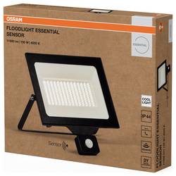 OSRAM HOMELIGHTING Floodlight Essential Sensor 100W 4000K 4099854429835 venkovní LED reflektor s PIR detektorem 100.00 W Barvy světla (LED svítidlo): studená