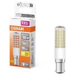 OSRAM HOMELIGHTING 4099854266706 LED Energetická třída (EEK2021) E (A - G) B15d Tvar baterie 6.5 W = 60 W teplá bílá (Ø x v) 18 mm x 80 mm nestmívatelné 1 ks