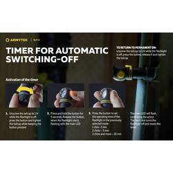 ArmyTek Elf C1 warmweiß LED kapesní svítilna, napájeno akumulátorem, 930 lm, 55 g