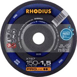 Rhodius 205709 řezný kotouč rovný 150 mm 1 ks ocel