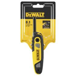 DEWALT DWHT0-70263 inbus sada klíčů 1.5 mm, 2 mm, 2.5 mm, 3 mm, 4 mm, 5 mm, 6 mm, 8 mm
