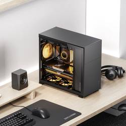 Jonsbo D41 midi tower PC skříň černá