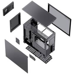 Jonsbo D41 Screen midi tower PC skříň černá