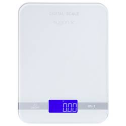 Sygonix digitální kuchyňská váha digitální Max. váživost=5 kg mléčné sklo 165 x 220 x 20