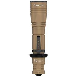 ArmyTek Dobermann Pro Magnet USB Sand Warm LED kapesní svítilna, poutko na ruku, s brašnou, napájeno akumulátorem, 1400 lm, 164 g