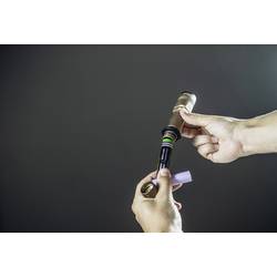 ArmyTek Dobermann Pro Magnet USB Sand Warm LED kapesní svítilna, poutko na ruku, s brašnou, napájeno akumulátorem, 1400 lm, 164 g