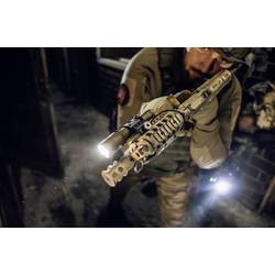 ArmyTek Dobermann Pro Magnet USB Sand Warm LED kapesní svítilna, poutko na ruku, s brašnou, napájeno akumulátorem, 1400 lm, 164 g