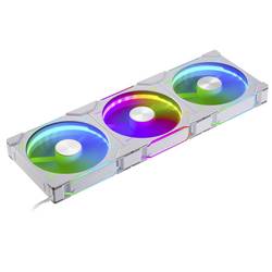 Phanteks D30 PWM Regular Airflow D-RGB PC větrák s krytem bílá (š x v x h) 140 x 30 x 140 mm včetně LED osvětlení